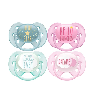 飞利浦新安怡安抚奶嘴夜用扁头