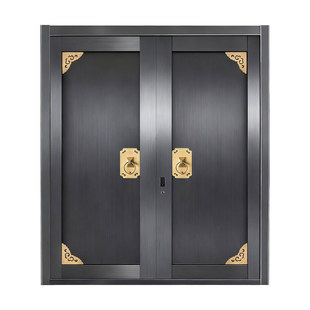 锦缔佳农村自建房院子门别墅纯铜徽派建筑中式宗祠堂寺庙大门街门