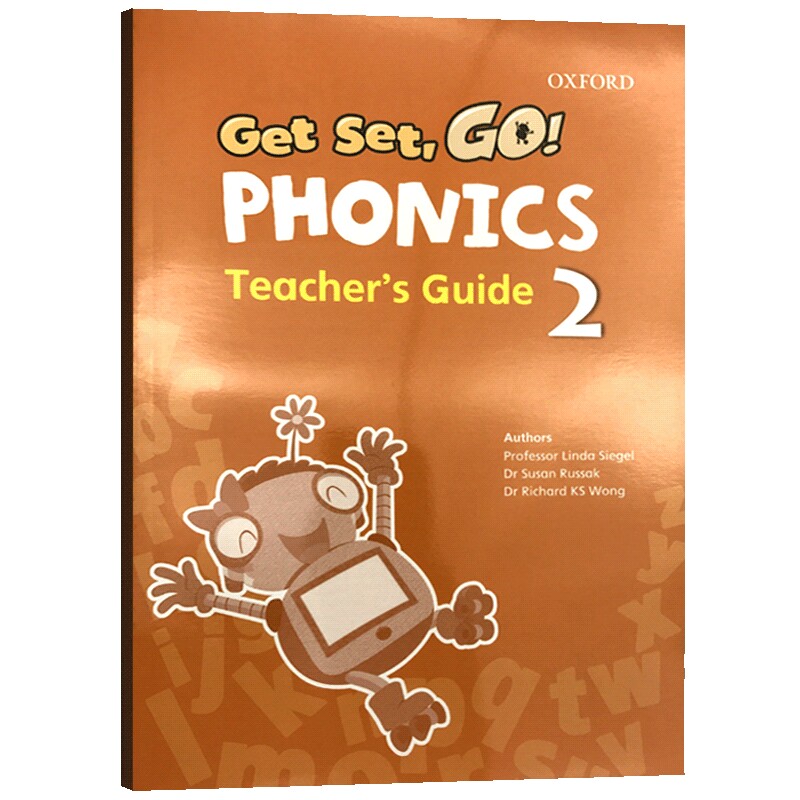 牛津幼儿自然拼读配套教师用书2级别 Get Set Go Phonics Teacher’s Guide 2 英文原版 幼儿英语启蒙拼读书籍