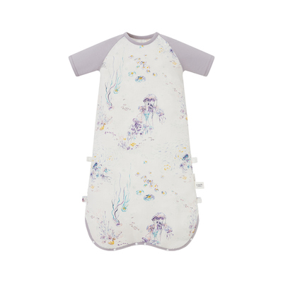 cutelife春夏竹棉纱布一体式睡袋