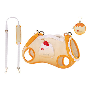 Touchdog它它狗狗横背包外出便携猫包中小型宠物包轻便斜挎单肩包