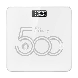 小白秤体重秤家用500斤大量秤电子称大体重人体秤充电精准耐用