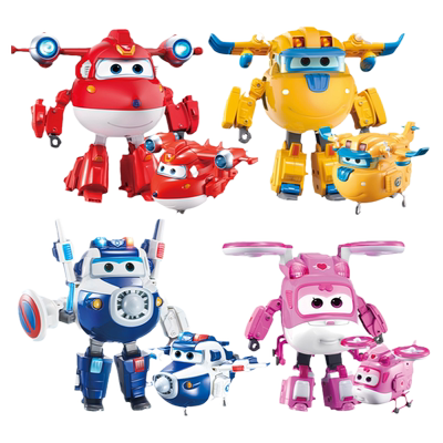 正版奥迪双钻超级飞侠变形机器