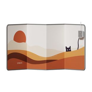 向物四围暖脚神器办公桌下暖腿脚宝加热垫冬天电热取暖器暖足家用