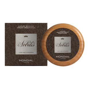 意大利MONDIAL1908橡木盒装经典刮胡皂剃须膏松树味 shaving soap