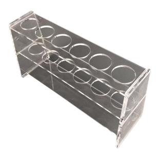 比色管架10ml 25ml 50ml 100ml 有机玻璃试管架 6孔 12孔 单/双排