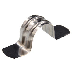 不锈钢无孔骑马卡20镀锌欧姆卡ppr水管管卡线管卡箍25/32u型卡子