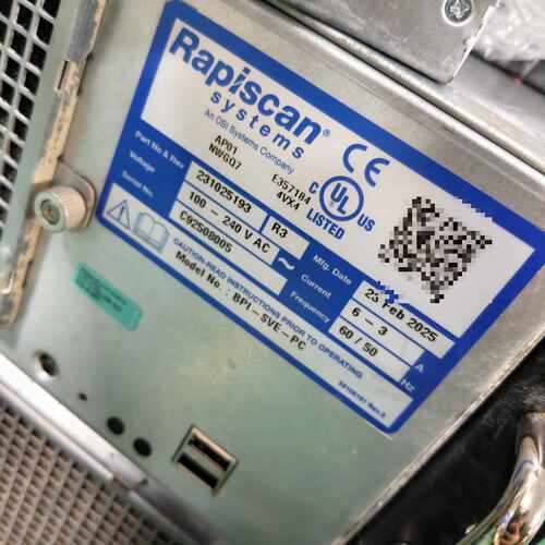 【请询价】Rapiscan AP01 NWGQ7列阵板，型号23102