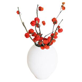 油画小南瓜干花天然植物干果插花装饰家居客厅书房摆件干树枝造景