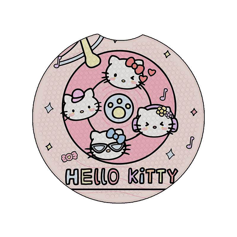 HelloKitty圆形浴室防滑防摔垫