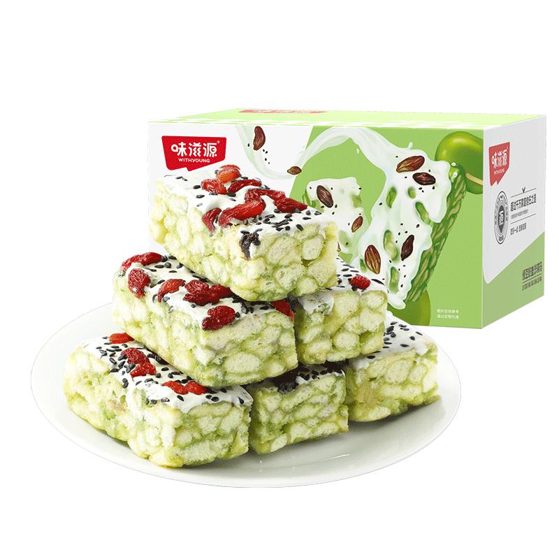 味滋源绿豆奶盖沙琪玛600g