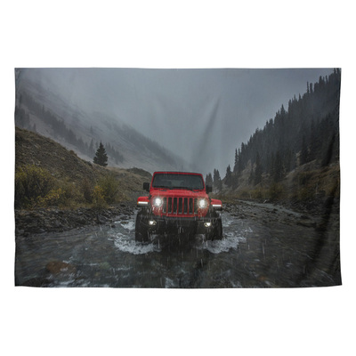 背景墙海报吉普牧马人Jeep