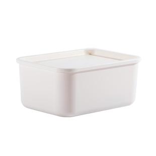 爱丽思桌面收纳盒零食杂物整理收纳箱化妆品整理箱水槽下储物盒