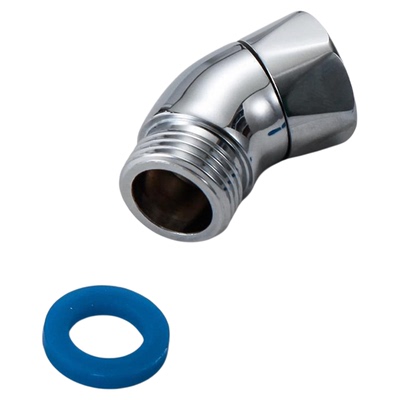 花洒角度调节器淋浴顶喷转角弯头