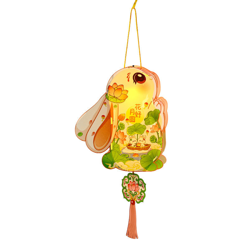 手工灯笼制作diy材料小学生