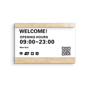 营业时间告示牌正在工作今日公休提示招牌创意风美甲美睫美发店美容院店铺休息标识贴纸可更换手写营业中挂牌