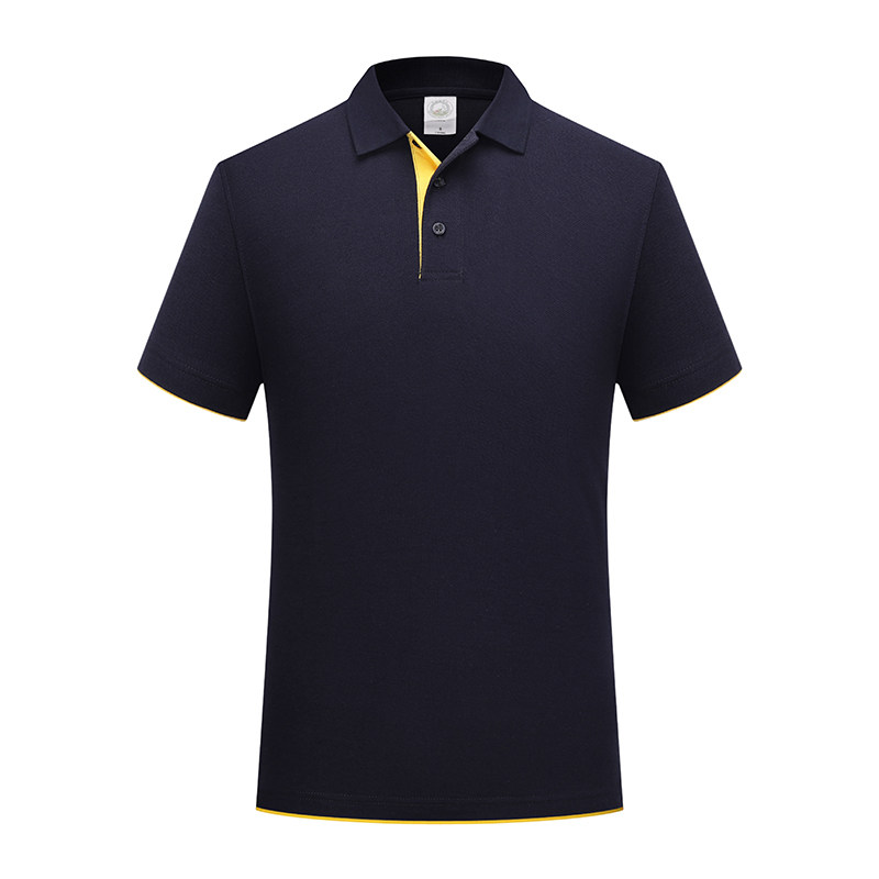夏季短袖工作服polo衫男女办公T恤广告t恤企业定制LOGO印刷刺绣