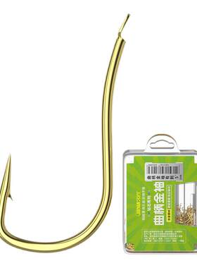 久岩钻石系列曲柄金袖鲫鱼钩
