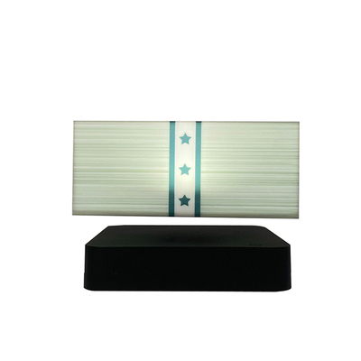 磁力悬浮，四色灯光，自由旋转