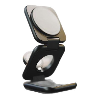 KUXIU三合一折叠磁吸无线充