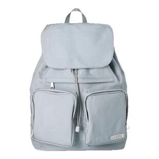 NEIKIDNIS FLAP STRING BACKPACK 轻量旅行日常上学通勤双肩背包