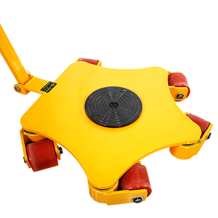 沪工万向搬运坦克车地牛小坦克重型旋转搬运车重物移位器坦克轮2T