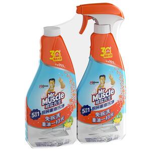 威猛先生厨房重油污净清爽柠檬