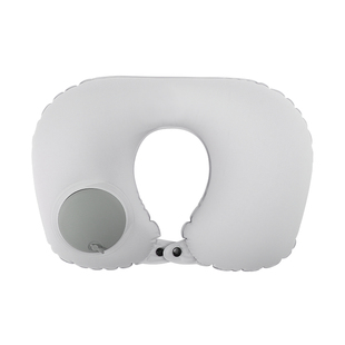 miniso名创优品便携充气U枕旅行枕头旅游护颈枕充气按压式u形枕