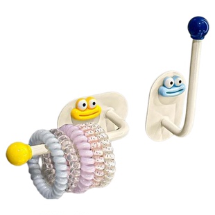 发圈发箍粘钩卫生间收纳架新款发夹皮筋头绳挂钩首饰品发绳收纳架