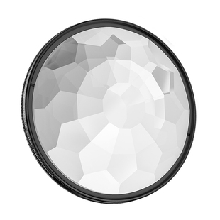 卓尔万花筒滤镜特效棱镜多影镜分像镜前景虚化镜旋涡滤镜单反创意摄影水晶玻璃带多折射主题适用于相机镜头