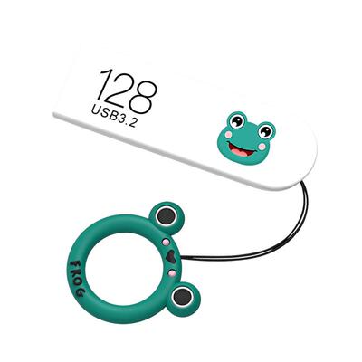 兰科芯128G高速3.2可爱卡通U盘