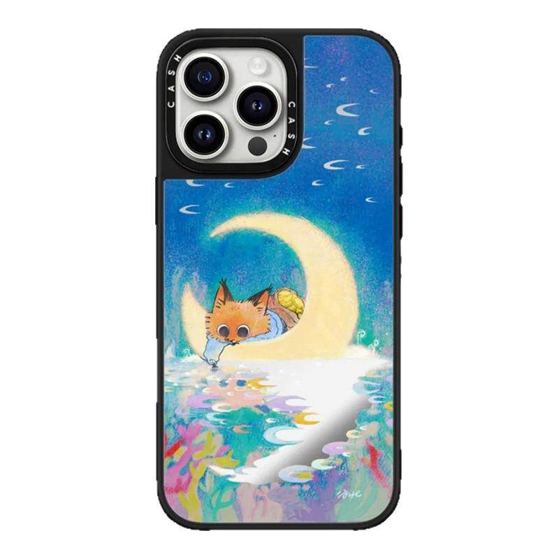 CASETiFiY联名一点小柿治愈小狐狸可爱适用苹果iPhone16pro/17ProMax/15plus手机壳14磁吸
