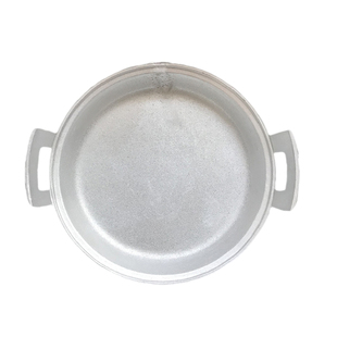 铝平底锅老式家用加厚纯手工铸铝吕煎锅烙饼锅煎包子铝制平底铝锅