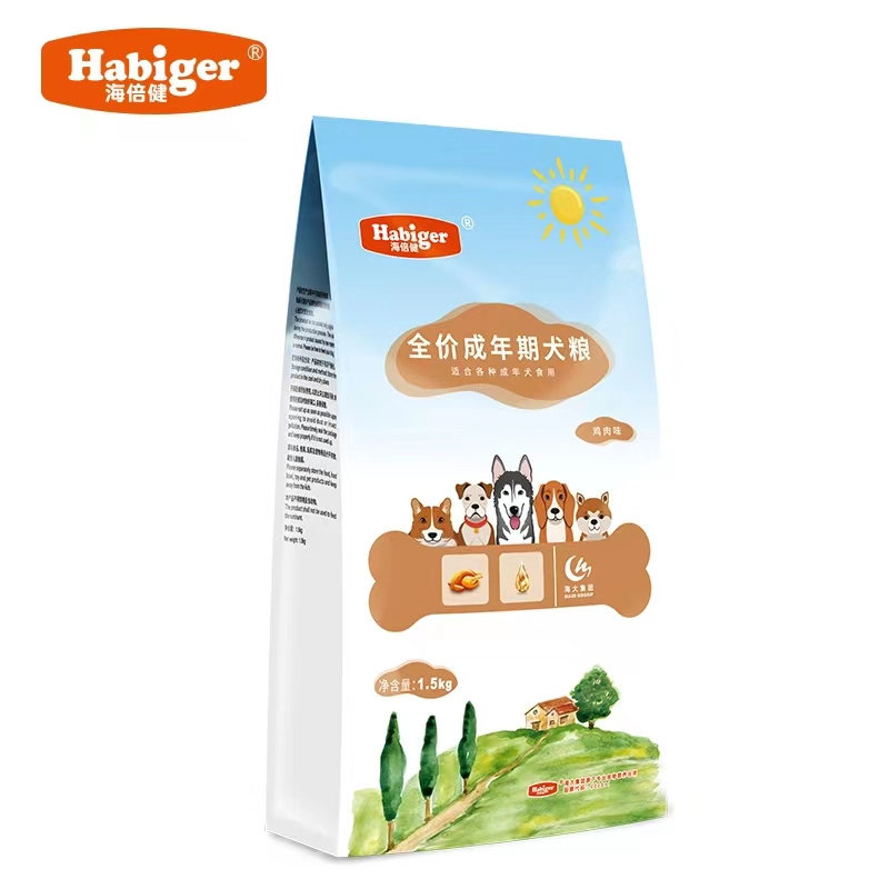 海倍健狗粮美毛去泪痕护肤全价粮