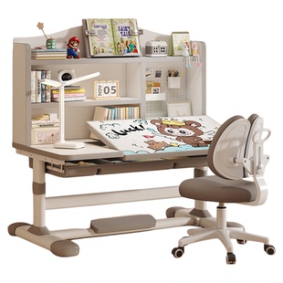 儿童学习桌小学生写字作业书桌家用课桌椅专用可升降桌子椅子套装