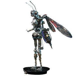 机械党蜂刃姬金属拼装模型送礼精密机械玩具潮玩赛博朋克生日礼物