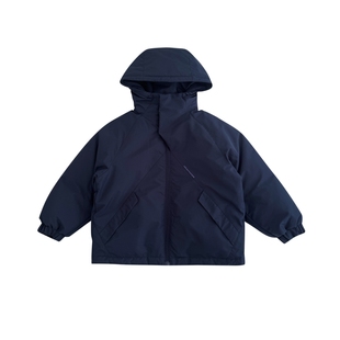 男童冲锋外套秋冬装加厚儿童羽绒服2025新款男孩年服小童防风外套