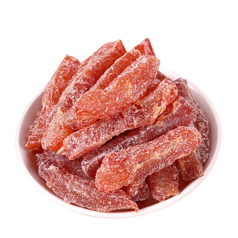 盐津梅条500g无核酸咸梅肉九制话梅条乌梅子蜜饯果脯即食小零食