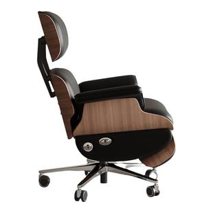 伊姆斯智能电动老板椅久坐舒适办公椅书房家用电脑椅真皮大班椅