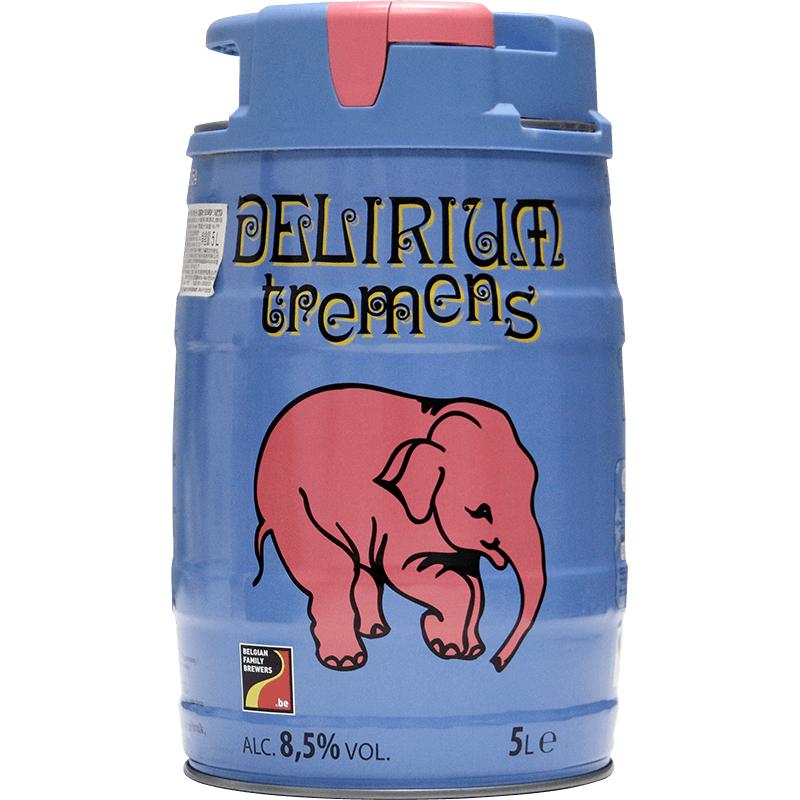 粉象(Delirium)啤酒山樹精5L桶裝多品牌多種規(guī)格啤酒男友老公禮物