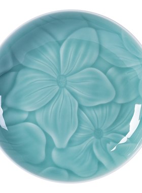 龙泉青瓷中式餐盘菜盘子