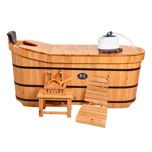 泡澡洗澡桶大人家用加热汗蒸泡澡两用成人浴缸木桶浴盆全身沐浴桶
