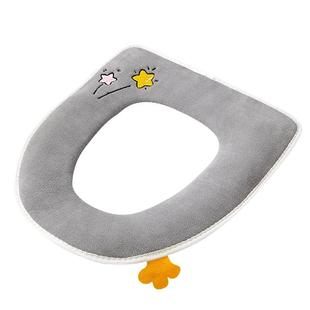 居家家马桶垫子四季通用坐便套家用粘贴式厕所座便器垫圈盖马桶贴