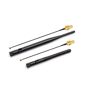 外置WiFi 2.4G 5.8G双频路由器蓝牙模块高增益胶棒天线配IPEX线