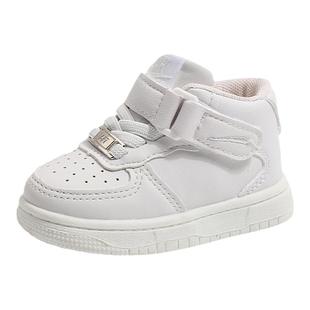 宝宝鞋秋冬款小童软底学步鞋童鞋男童1到3岁婴儿鞋子加绒棉鞋板鞋