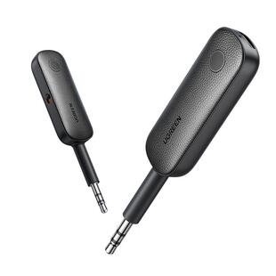 绿联aux蓝牙接收发射器车载转音频3.5音响专用适配电视机无线耳机