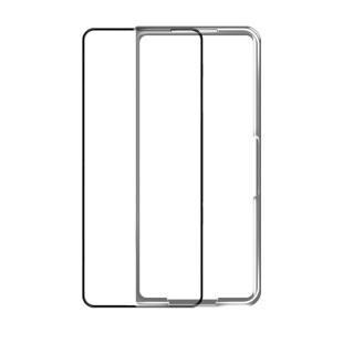 适用MateX6华为matex5折叠屏手机壳单前壳防摔新款超薄壳膜一体外壳前屏钢化膜X3/X5手机壳透明保护壳典藏版