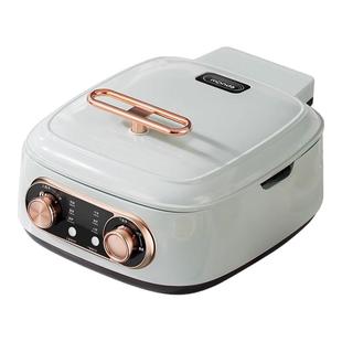 多功能加深电饼铛家用煎烤盘火锅烧烤涮肉煎炸蒸煮炒可拆洗电炒锅