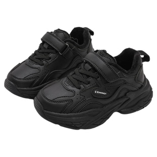 千百度童鞋儿童运动鞋女童冬季加绒二棉鞋男童鞋子2025新款老爹鞋