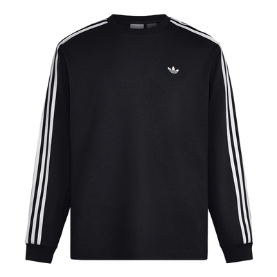 adidas阿迪达斯2026春季新品男子日常运动休闲舒适长袖T恤 LC8314